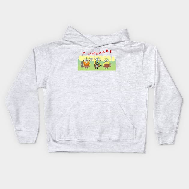 Banana Kids Hoodie by tomperys